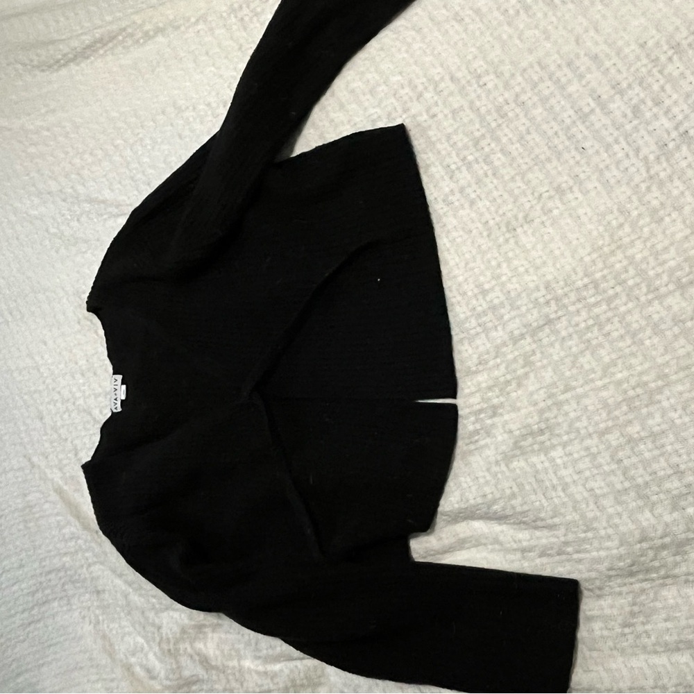Ava & Viv Classic Black Cardigan